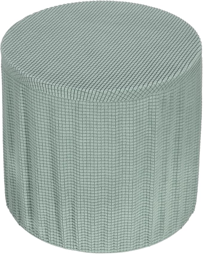 Stretch Footstool Slipcover Furniture Protector Cover